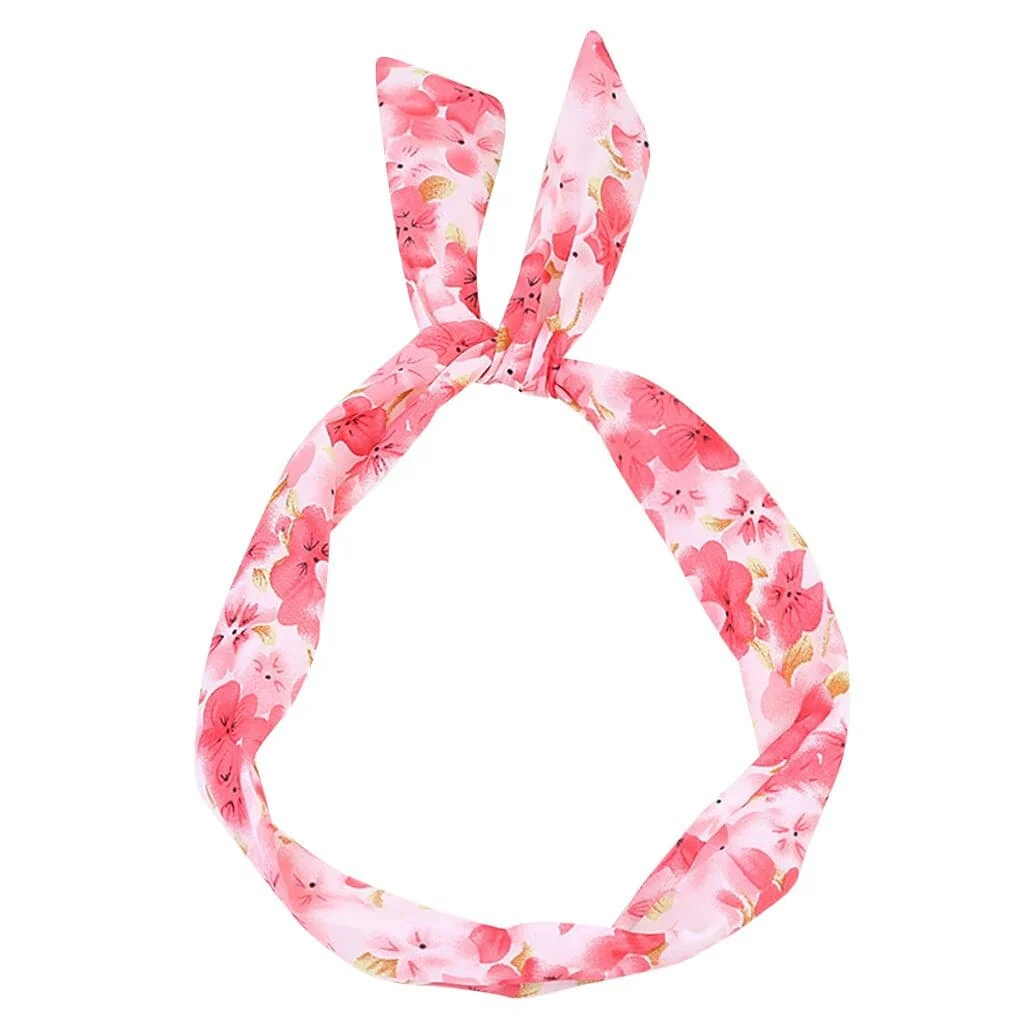 Bandeau Bohême <br> Rose à Fleurs