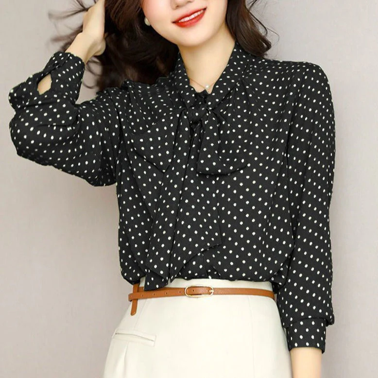 Blouse Col Lavallière - Image 4