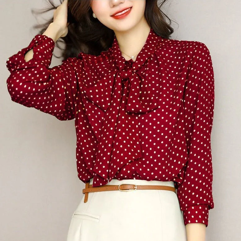 Blouse Col Lavallière - Image 6