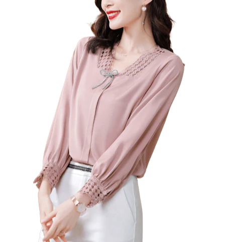 Blouse En Mousseline Femme