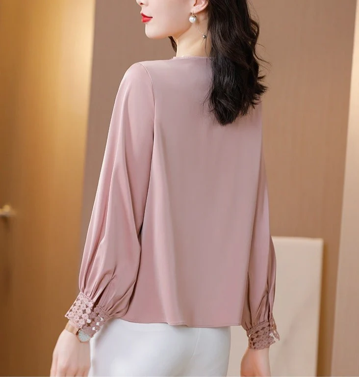 Blouse En Mousseline Femme - Image 2
