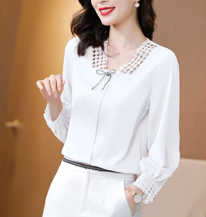 Blouse En Mousseline Femme - Image 4