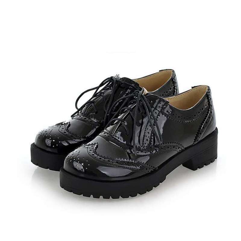 Chaussure Vintage Oxford Noir