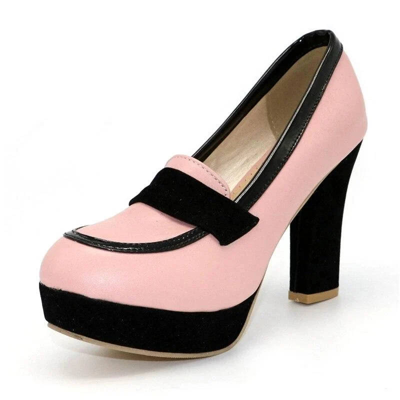 Chaussures Pin-Up Couture Rose