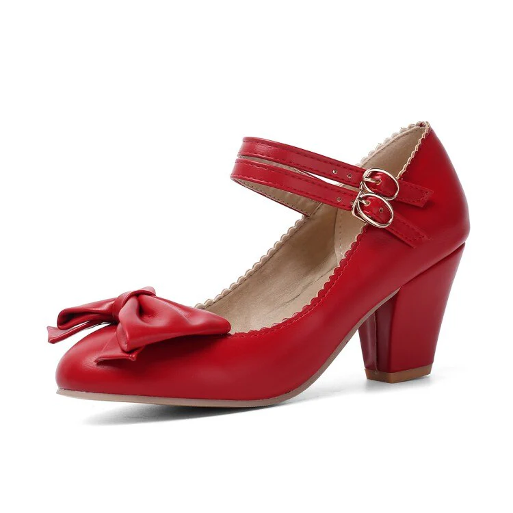 Chaussures Pin-Up <br> Pas Cher Rouge
