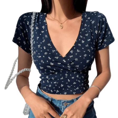 Crop Top Bohême
