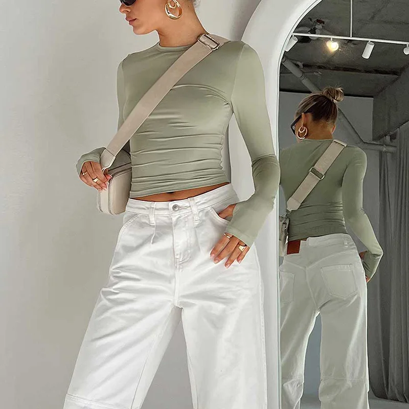 Crop Top Longue Manche - Image 11