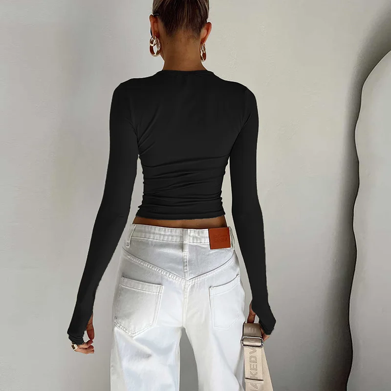 Crop Top Longue Manche - Image 14