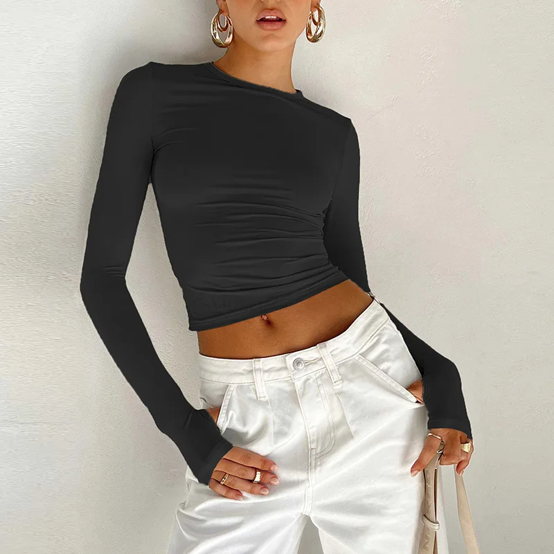 Crop Top Longue Manche - Image 5