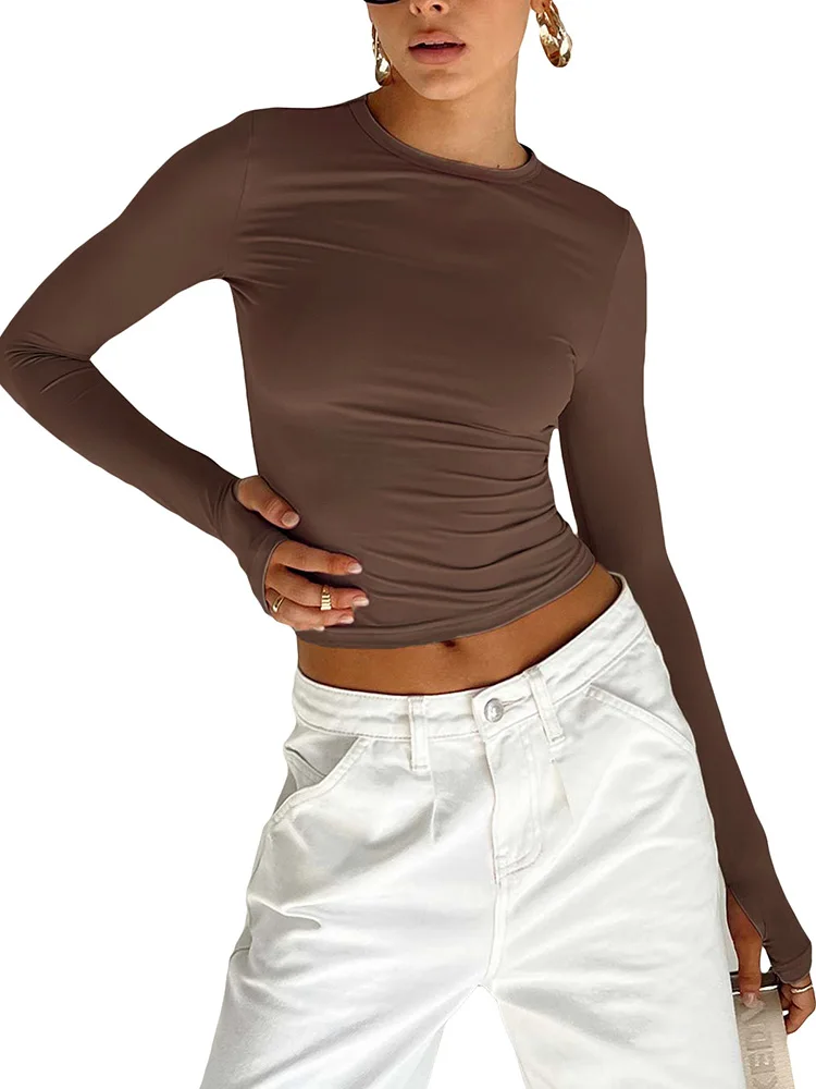 Crop Top Longue Manche - Image 7