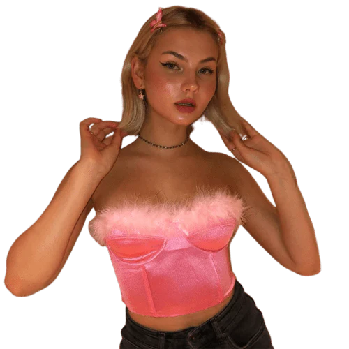 Crop Top Rose - Image 2