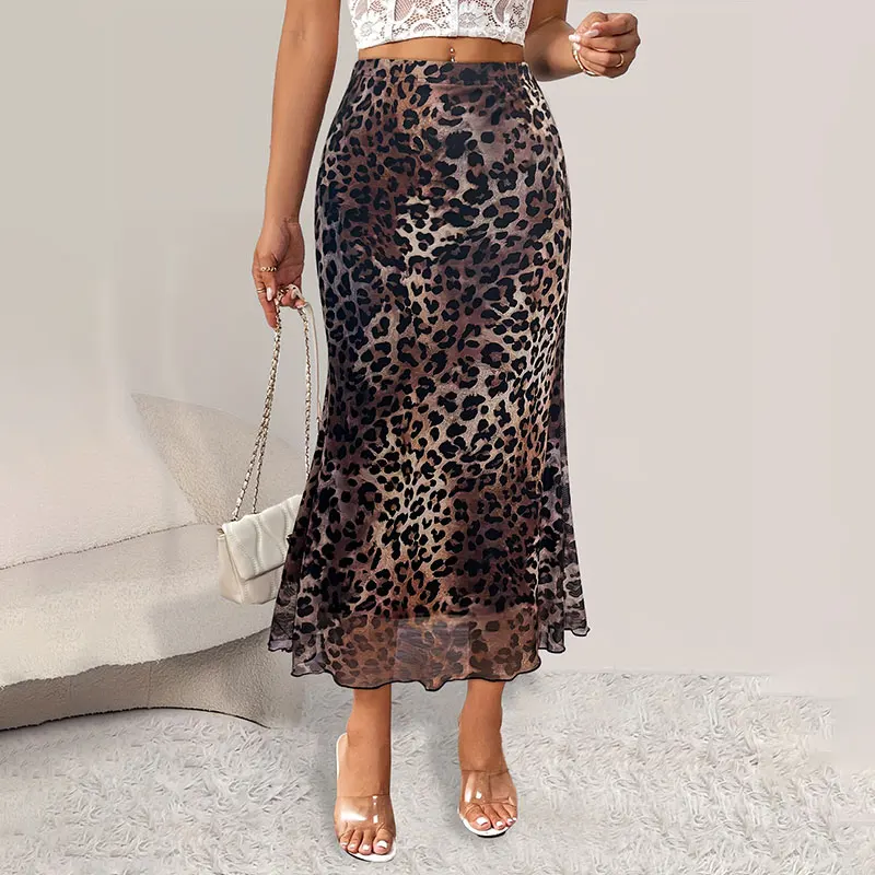 Jupe Leopard Longue - Image 4