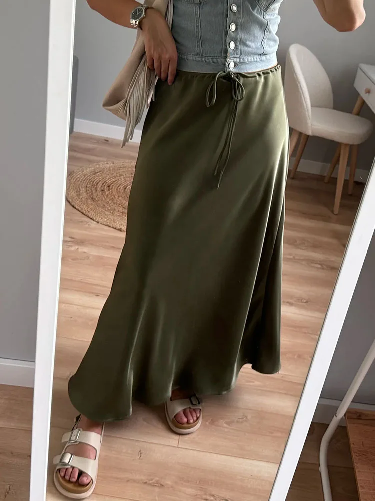 Jupe Longue Satin - Image 25