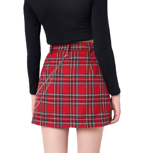 Jupe Tartan Vintage - Image 3