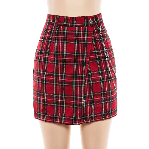 Jupe Tartan Vintage - Image 4