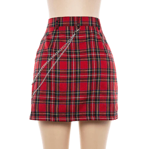 Jupe Tartan Vintage - Image 5