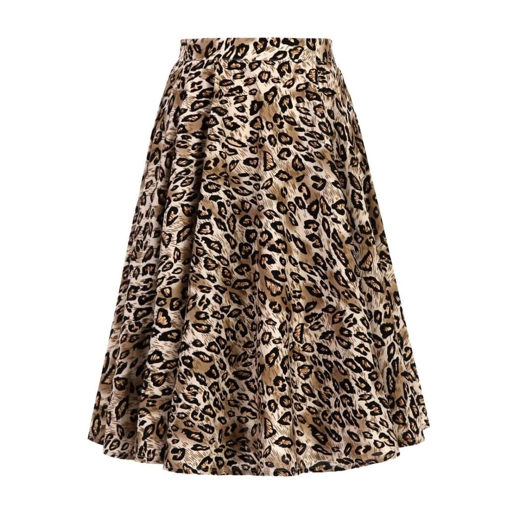 Jupe Vintage <br> Léopard