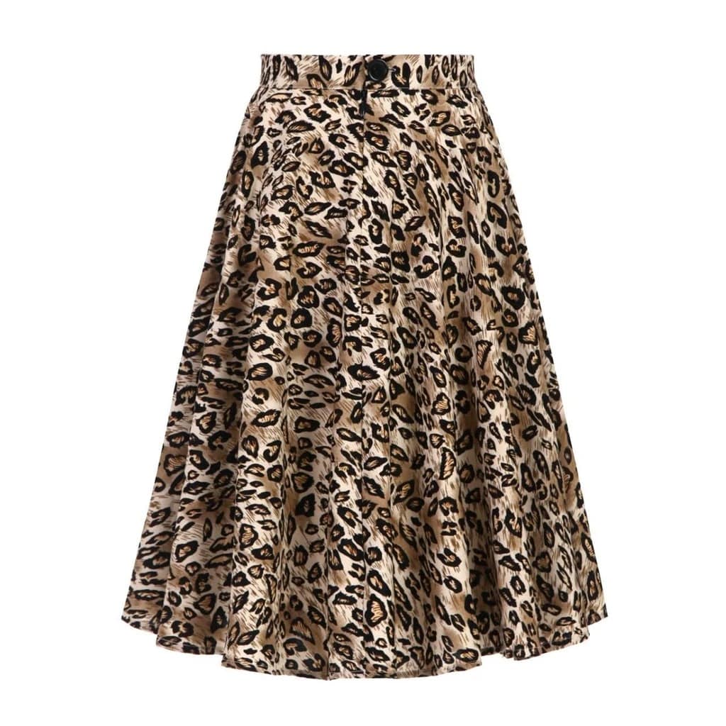Jupe Vintage <br> Léopard - Image 2
