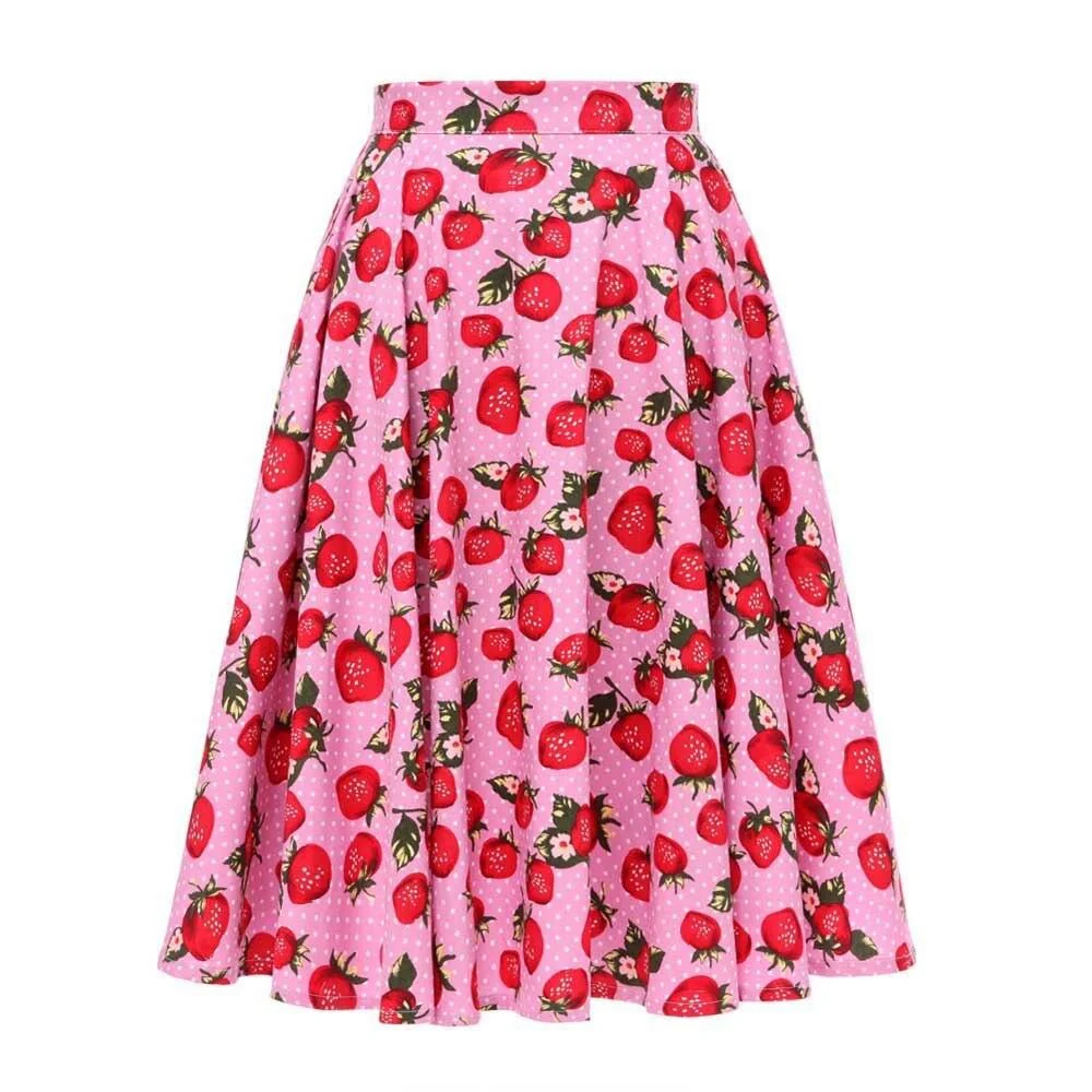 Jupe Vintage <br> Rose Fraises