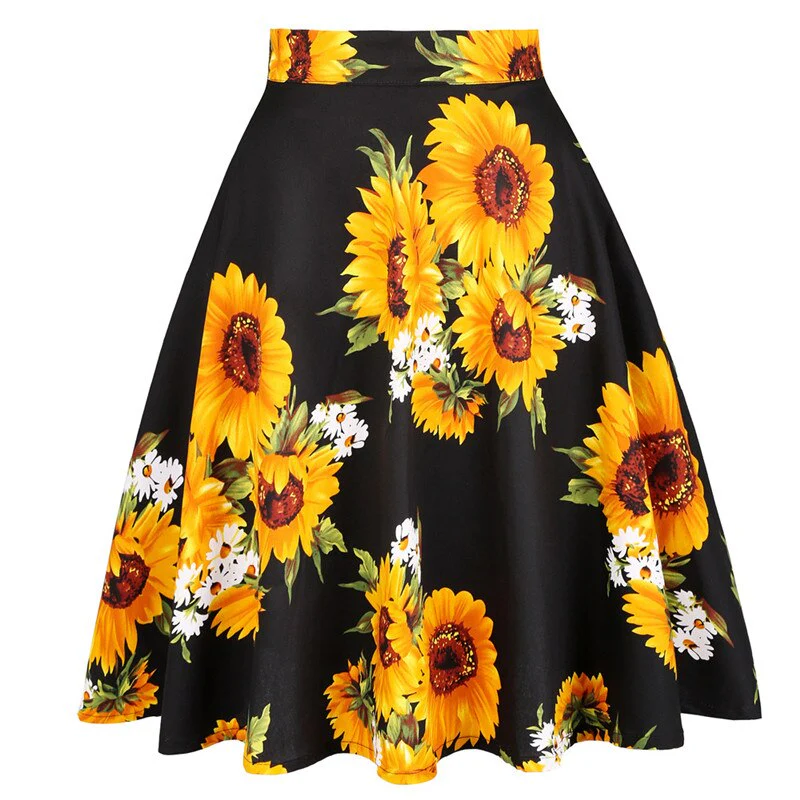 Jupe Vintage <br> Tournesol