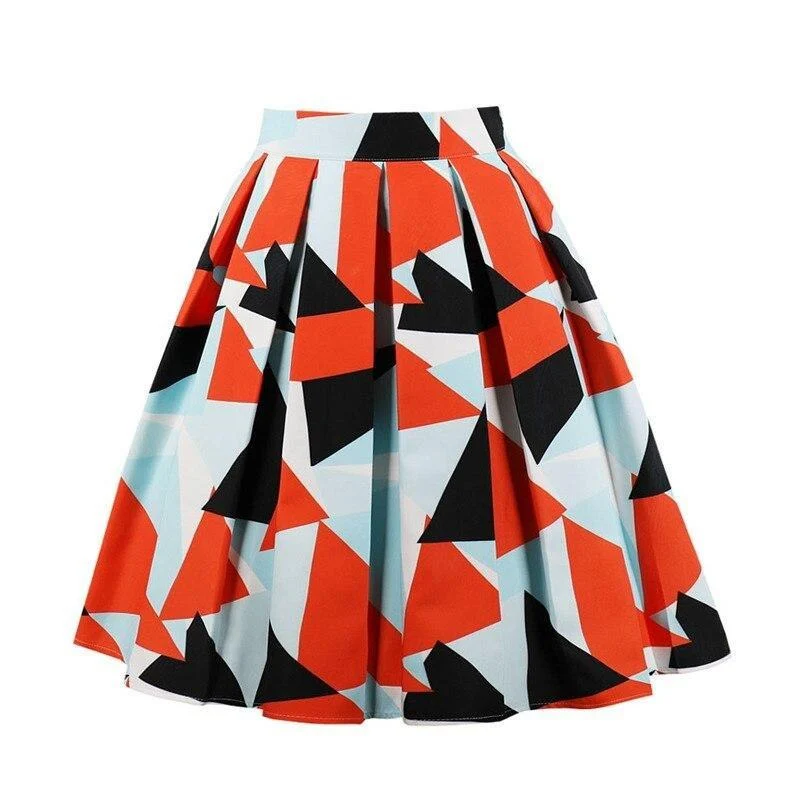 Jupe Vintage <br> Triangles