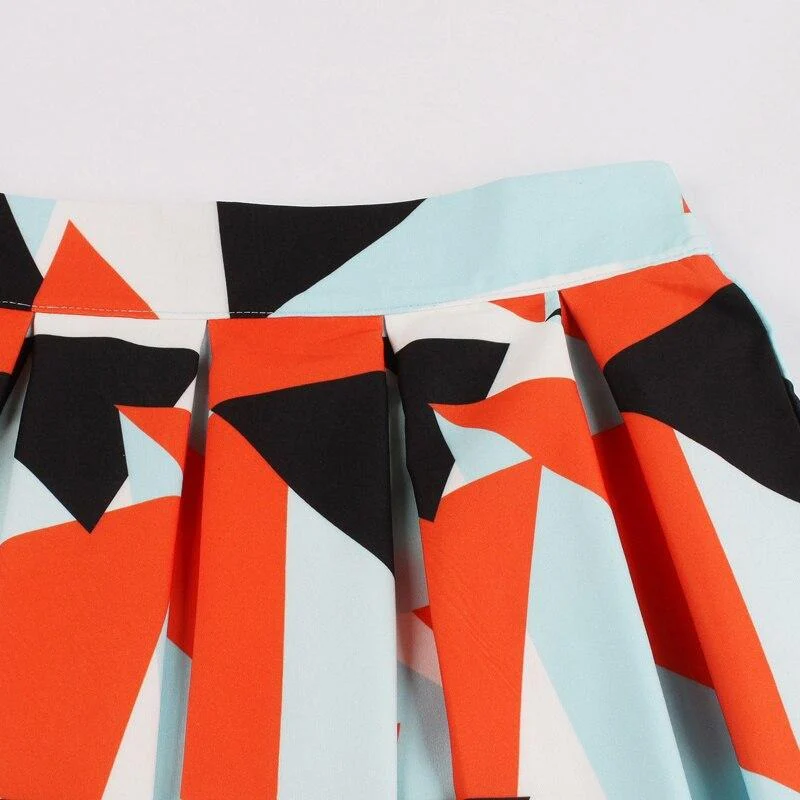 Jupe Vintage <br> Triangles - Image 2