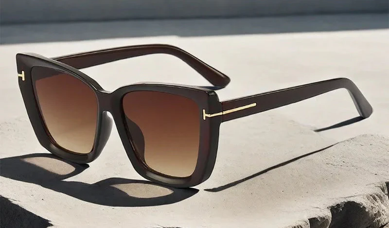 Glam Aura – Lunettes Oversize Élégance Luxe - Image 5