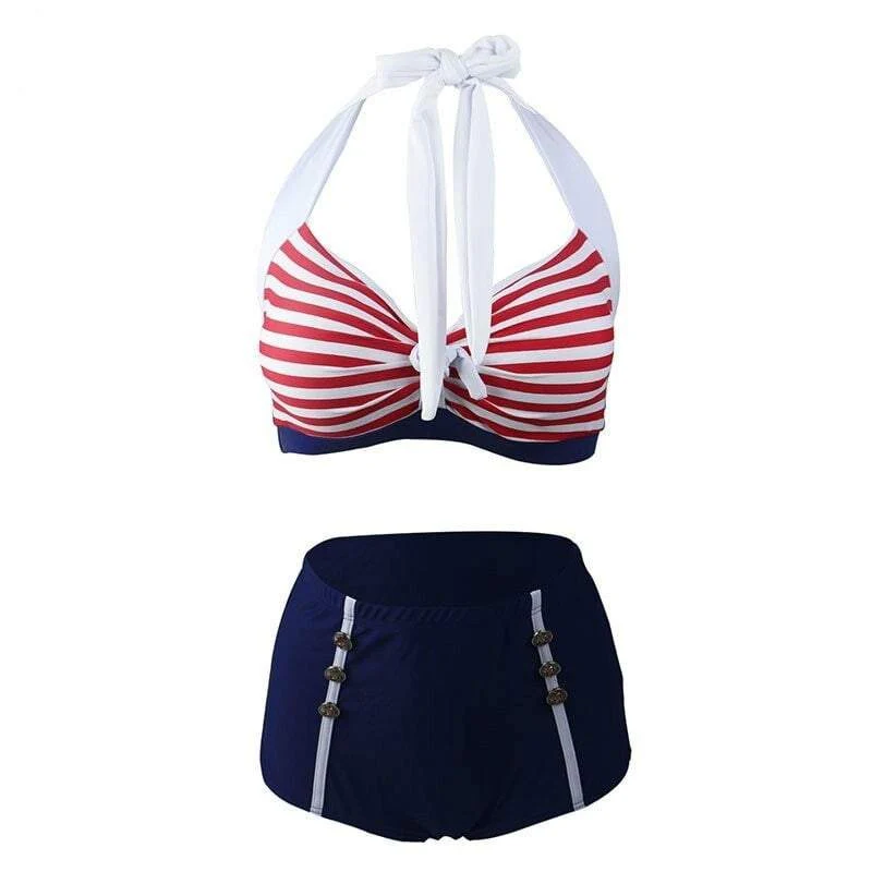 Maillot De Bain Pin-Up <br> Femme Ronde