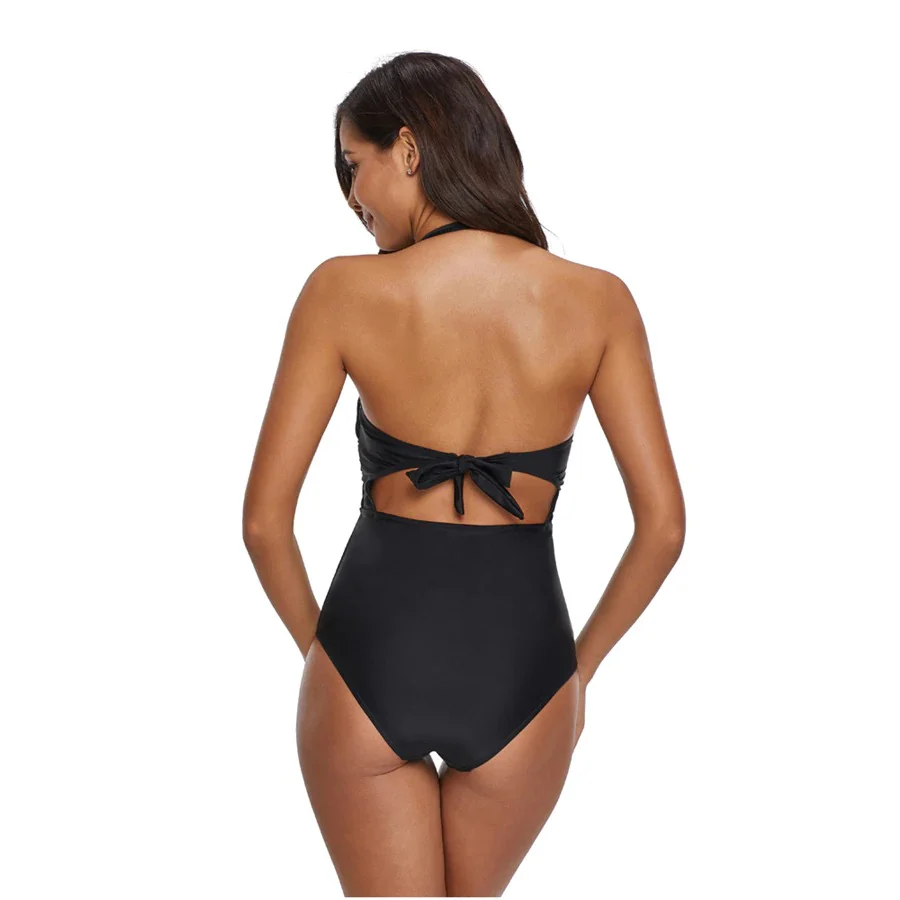 Maillot De Bain Rétro <br> Une Pièce Push Up Chic - Image 2