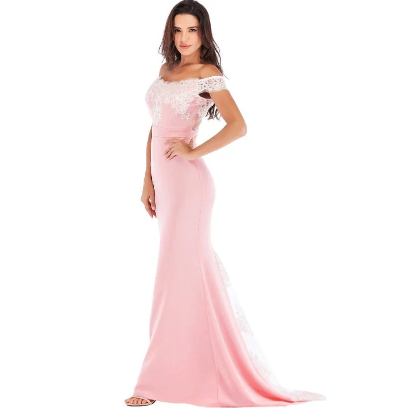 Robe Cocktail Rose - Image 4