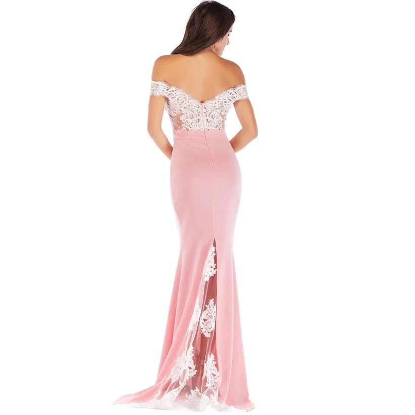 Robe Cocktail Rose - Image 5