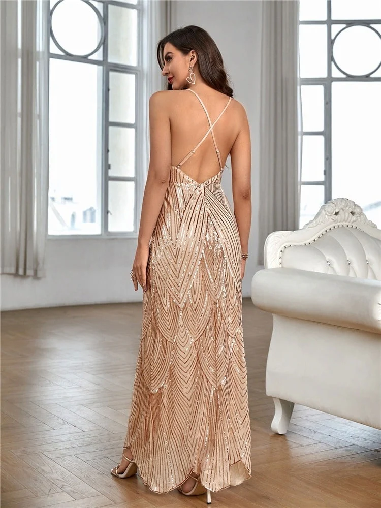 Robe De Soirée Paillette - Image 7