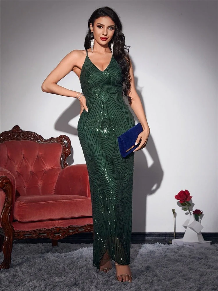 Robe De Soirée Paillette - Image 8