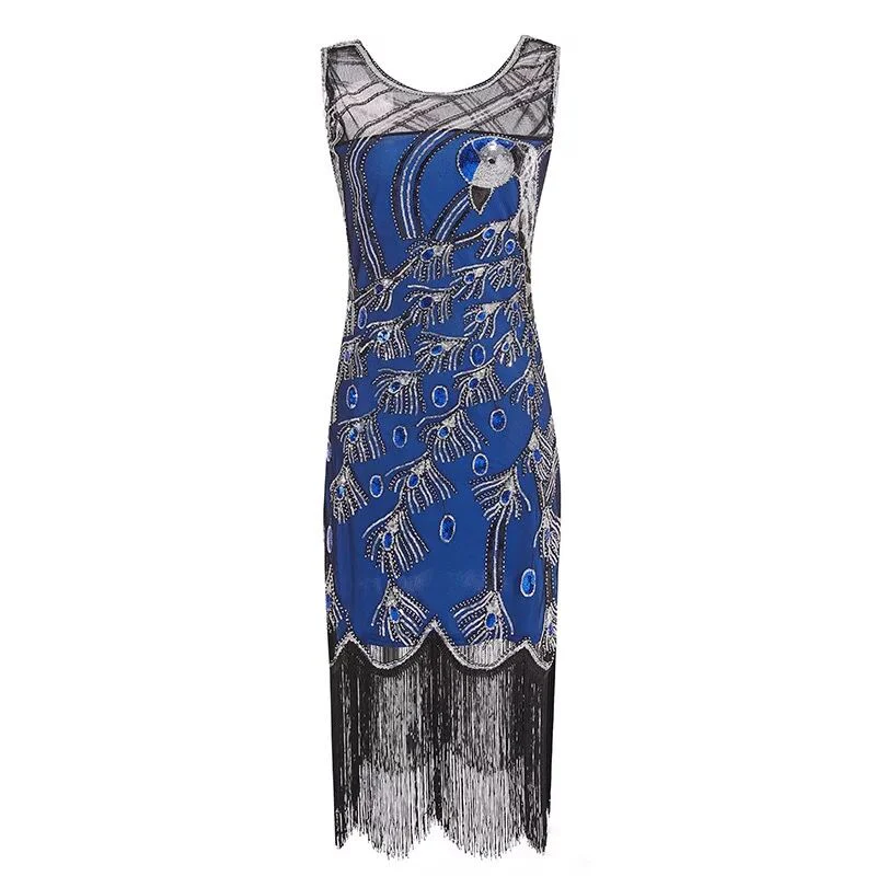 Robe Esprit Gatsby Bleue - Image 4