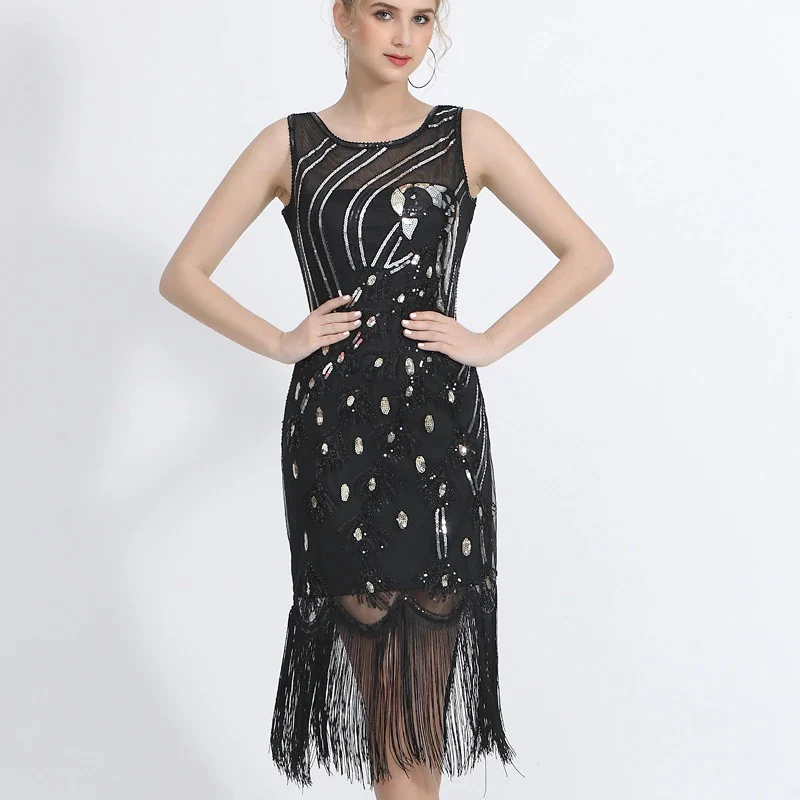 Robe Esprit Gatsby Noire - Image 2