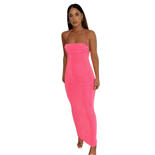 Robe d'été Dos Nu Plongeant