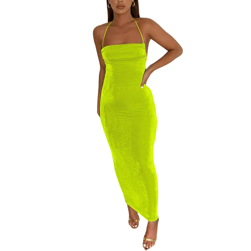 Robe d'été Dos Nu Plongeant - Image 10