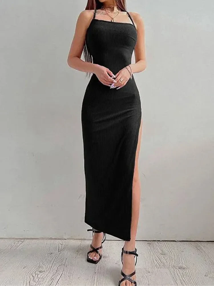 Robe Fendue Longue - Image 4