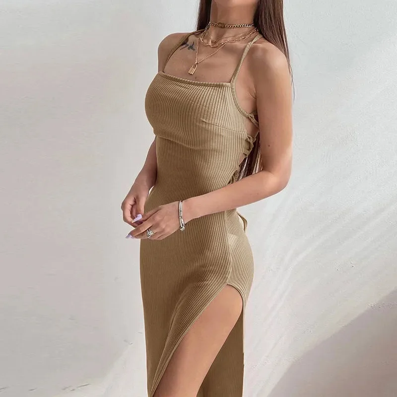 Robe Fendue Longue - Image 8