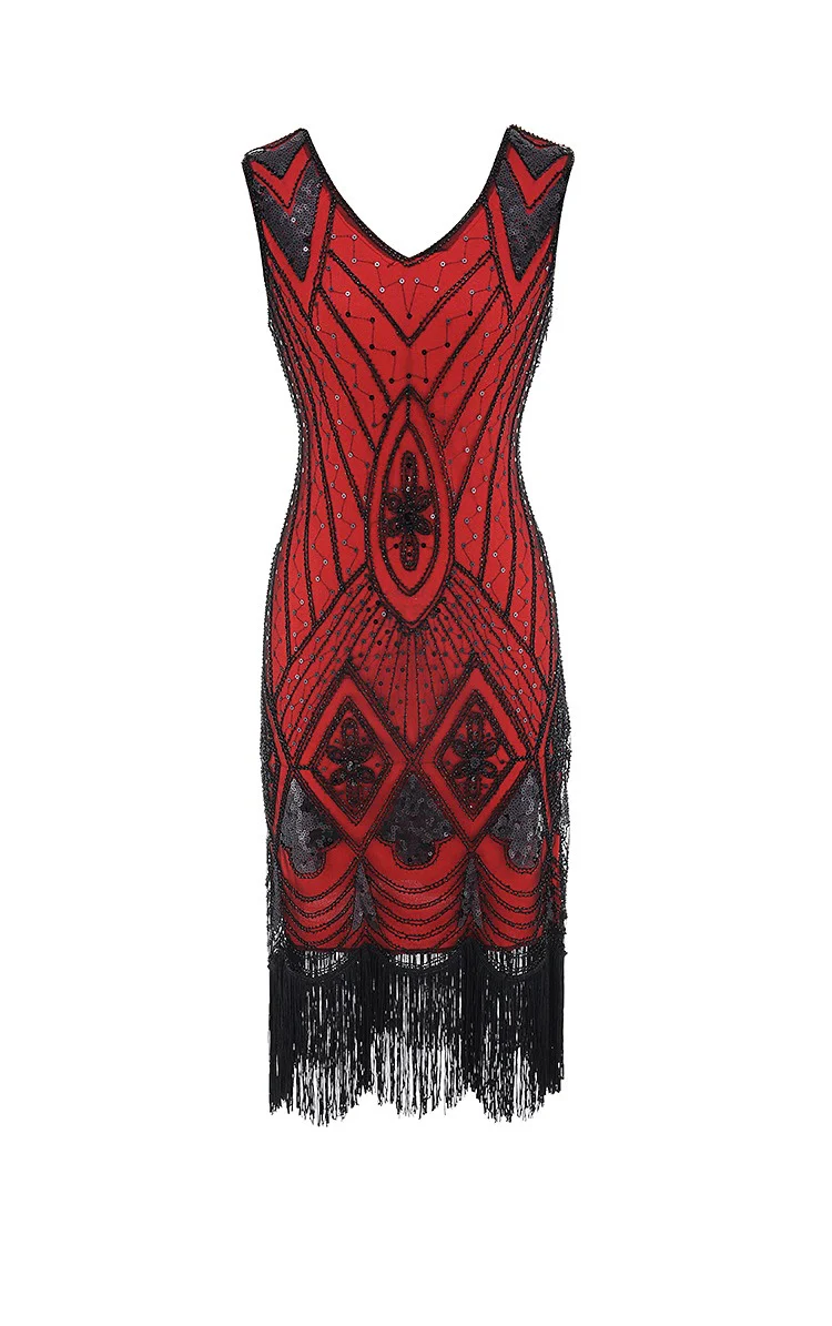Robe Gatsby Chic <br> Rouge