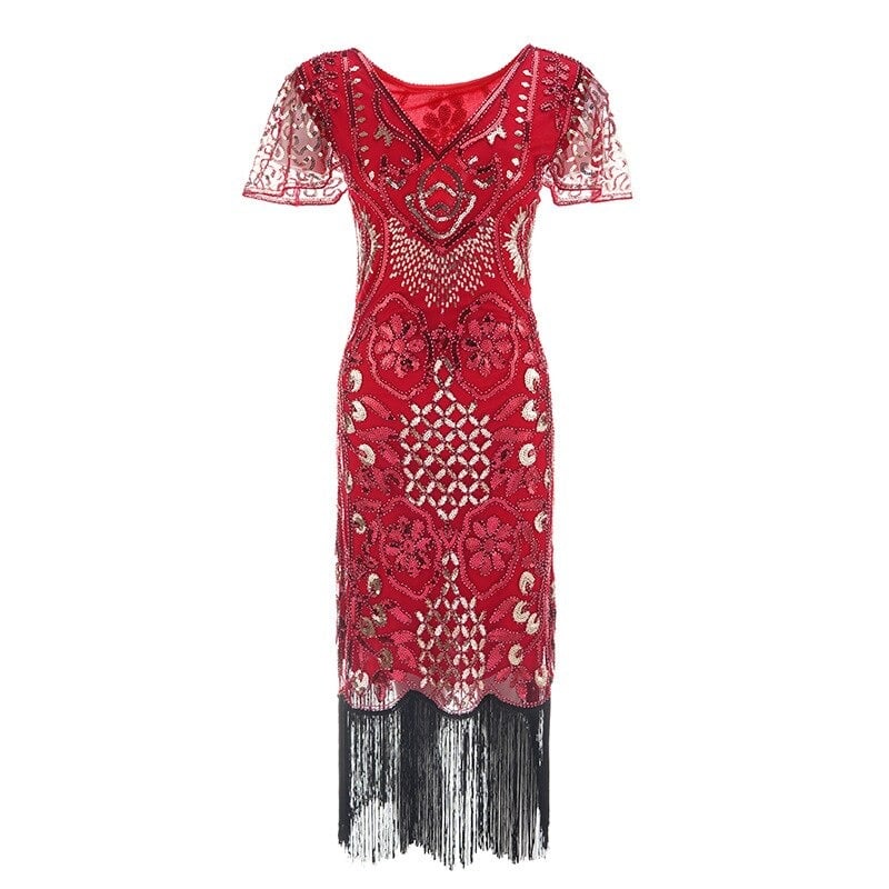 Robe Gatsby <br> Haute Couture Rouge