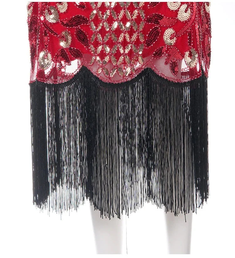 Robe Gatsby <br> Haute Couture Rouge - Image 3
