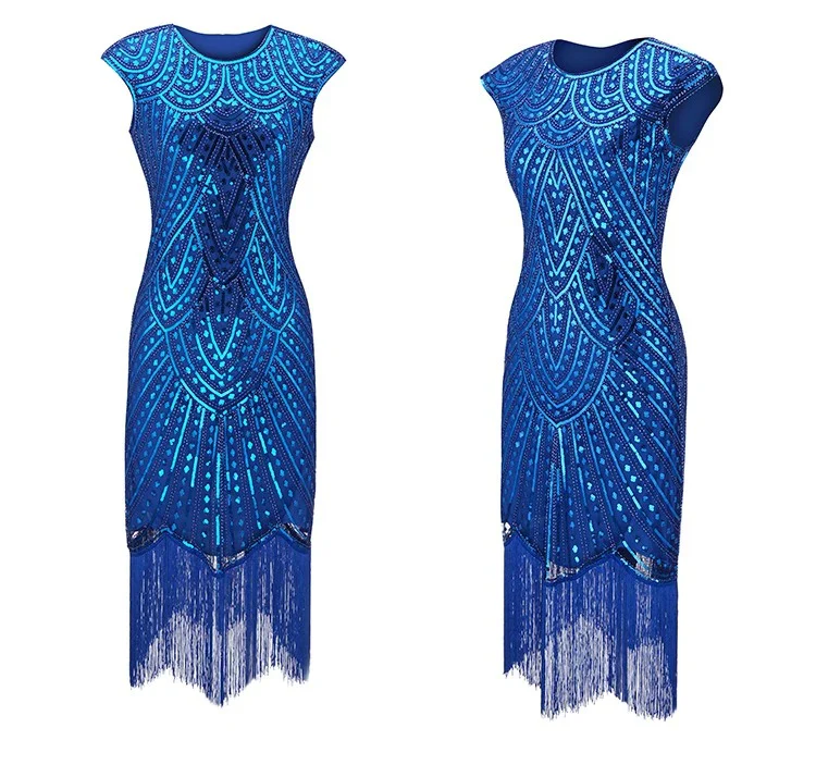 Robe Gatsby Le Magnifique Bleue - Image 2