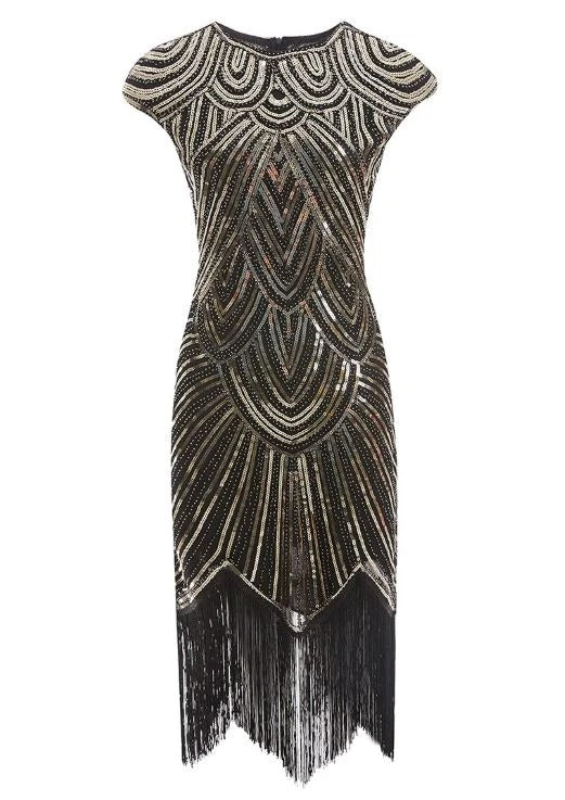 Robe Gatsby Le Magnifique Noir Or