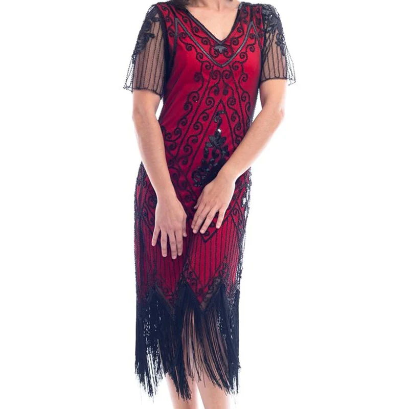 Robe Gatsby Le Magnifique <br> Rouge et Noire