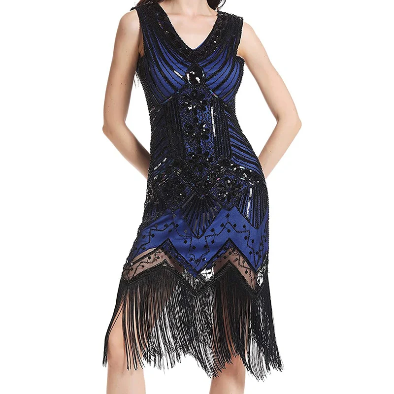 Robe Gatsby <br> Mariage Bleue - Image 3