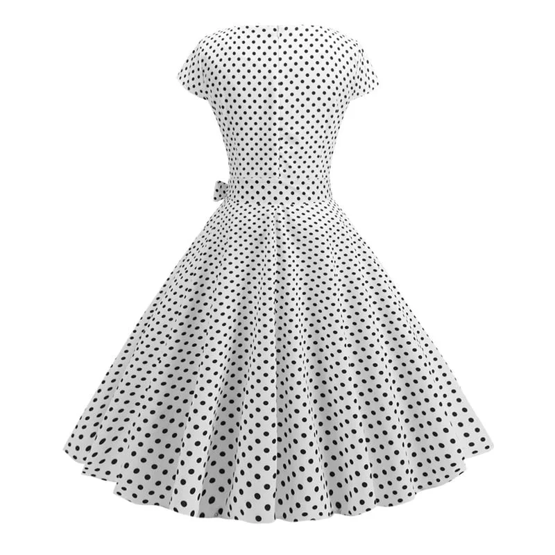 Robe Guinguette Blanche - Image 3