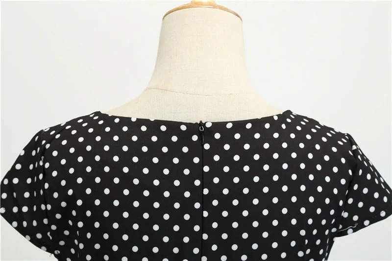 Robe Guinguette Noire - Image 4