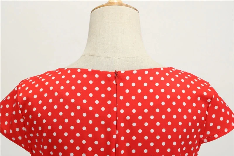 Robe Guinguette Rouge - Image 4