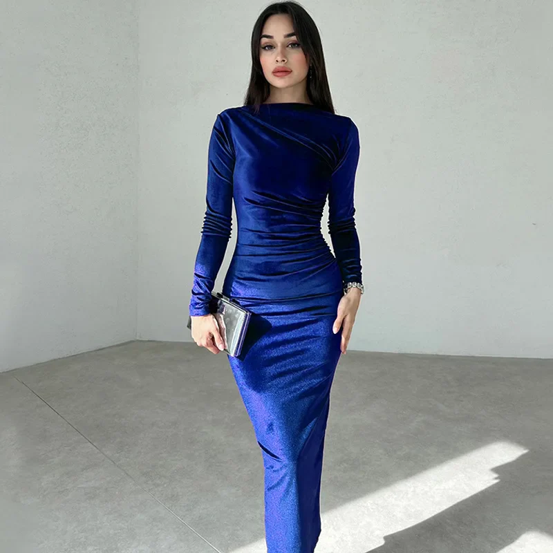 Robe Manche Longue de Soirée - Image 2